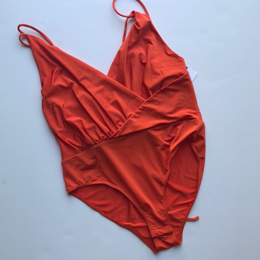 TopShop surplice bodysuit - Picture 4 of 5
